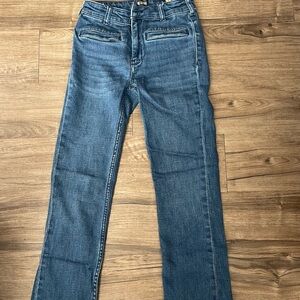 Maeve cropped jeans. Size 25.